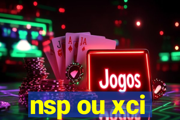 nsp ou xci